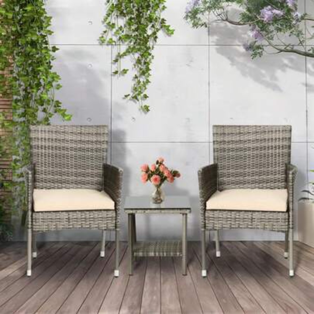 Rattan Lounge Set - Комплект уличной мебели для патио из