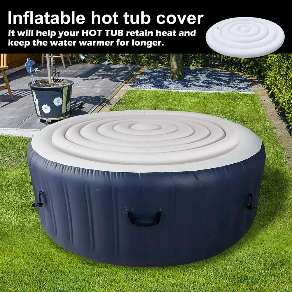 Inflatable Hot Tub - Надувная лампа диаметром 145 см, энергосберегающая
