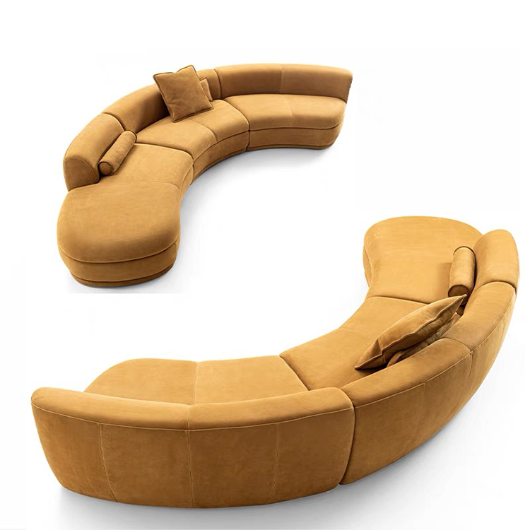 Rattan Lounge Set - Мебель для гостиной Секционный изогнутый круглый