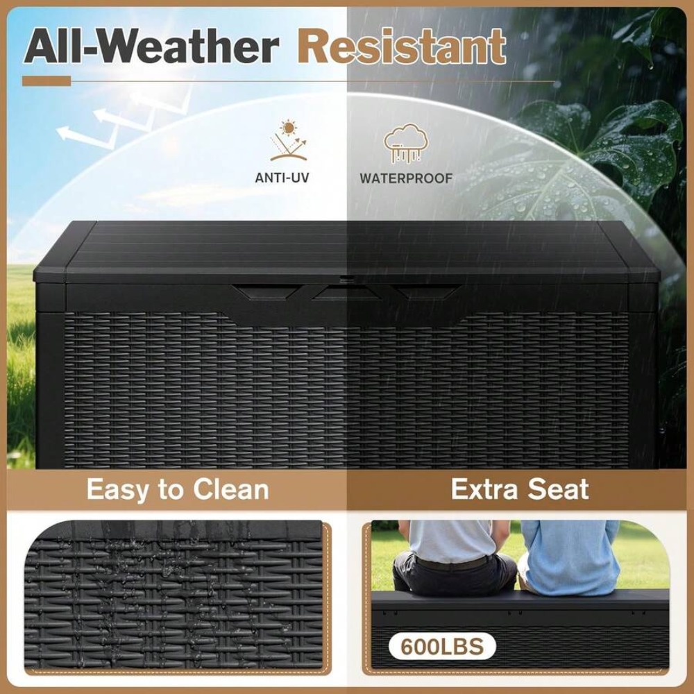 Большой запираемый уличный ящи – обзор и цена Outdoor Furniture Patio