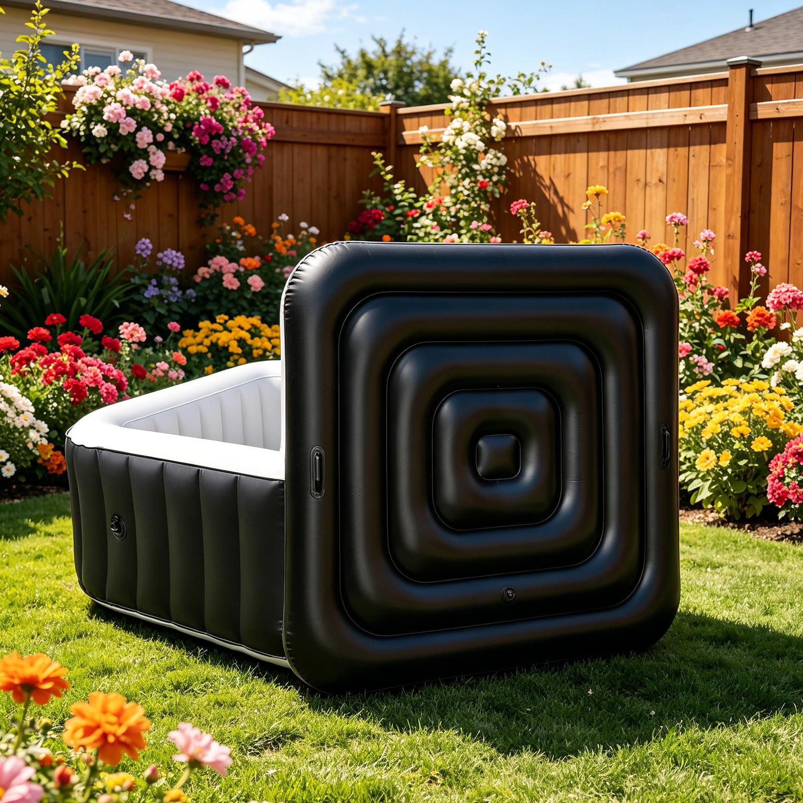 Надувное энергосберегающее лег – обзор и цена Inflatable Hot Tub