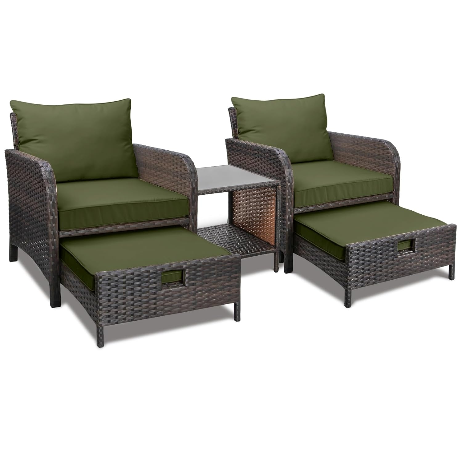 Комплект садовой мебели из 5 п – обзор и цена Rattan Lounge Set