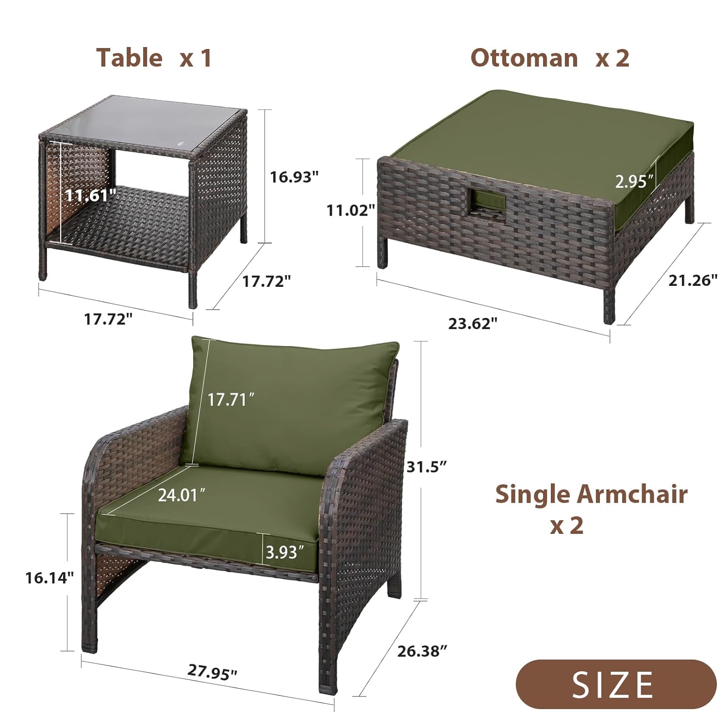Комплект садовой мебели из 5 п – обзор и цена Rattan Lounge Set
