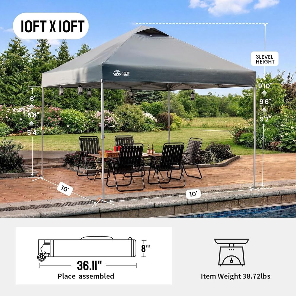 Пляжная палатка 10x10 Up Tent  – обзор и цена Outdoor Furniture Rooms To Go