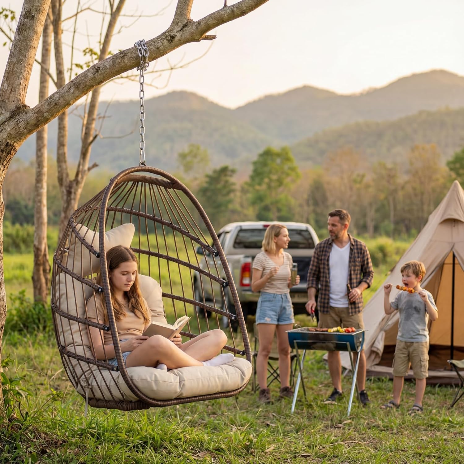 Подвесное кресло-кокон для ули – обзор и цена Outdoor Furniture Rh
