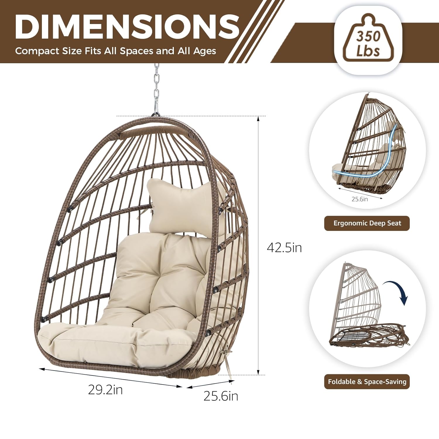 Подвесное кресло-кокон для ули – обзор и цена Outdoor Furniture Rh