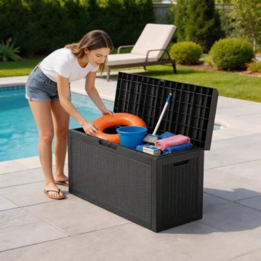 Уличный ящик для хранения, вод – обзор и цена Outdoor Furniture Patio