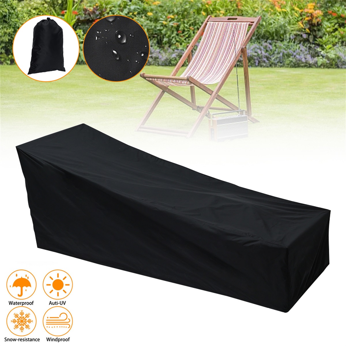 Открытый садовый шезлонг, чехо – обзор и цена Outdoor Furniture Fabric Waterproof