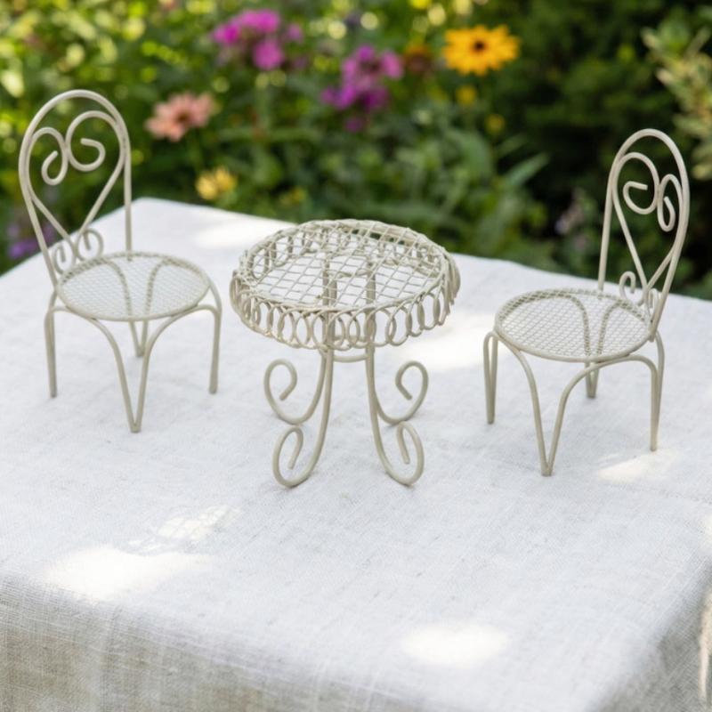 1/3 шт. Миниатюрная железная м – обзор и цена Outdoor Furniture Sales