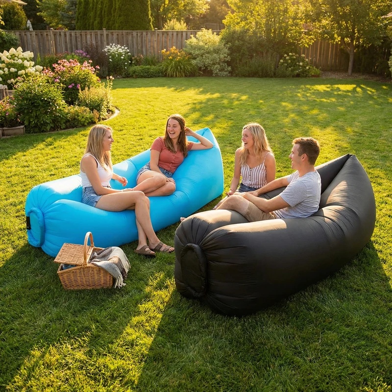 Портативный надувной диван-шез – обзор и цена Outdoor Furniture Sales