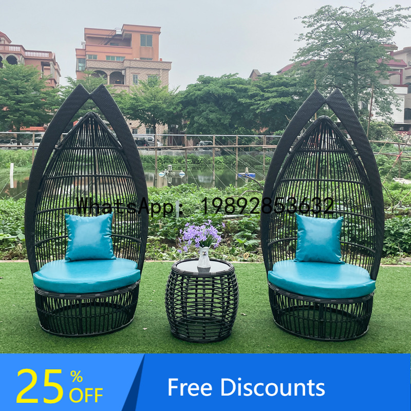 Открытый креативный плетеный с – обзор и цена Rattan Lounge Set