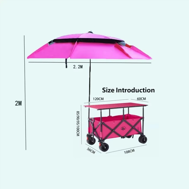 Складная тележка 420 л, высоко – обзор и цена Outdoor Furniture Quality